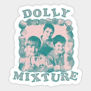 Dolly Mixture ---- Original Faded Style Fan Artwork Sticker